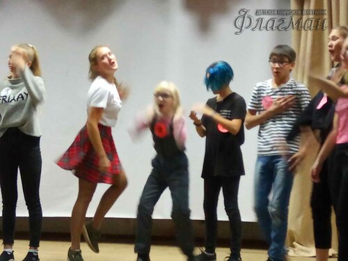 Делегация отряда на осенних каникулах в ДОЛ Буревестник